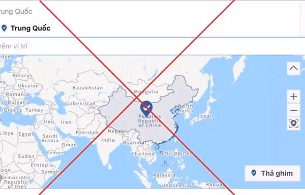 Bản đồ thiếu quần đảo Hoàng Sa và Trường Sa không thể hiện đầy đủ chủ quyền quốc gia (ảnh minh họa)
