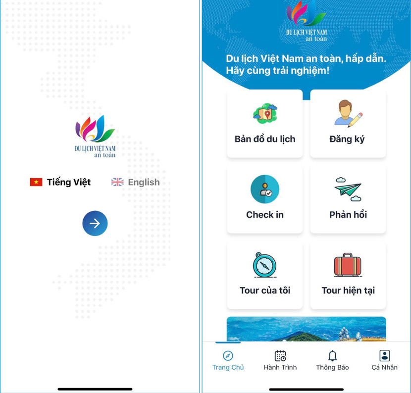 Cài app "Du lịch Việt Nam an toàn" để phản ánh chất lượng dịch vụ du lịch