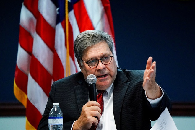 Bộ trưởng Bộ Tư pháp Mỹ Bill Barr