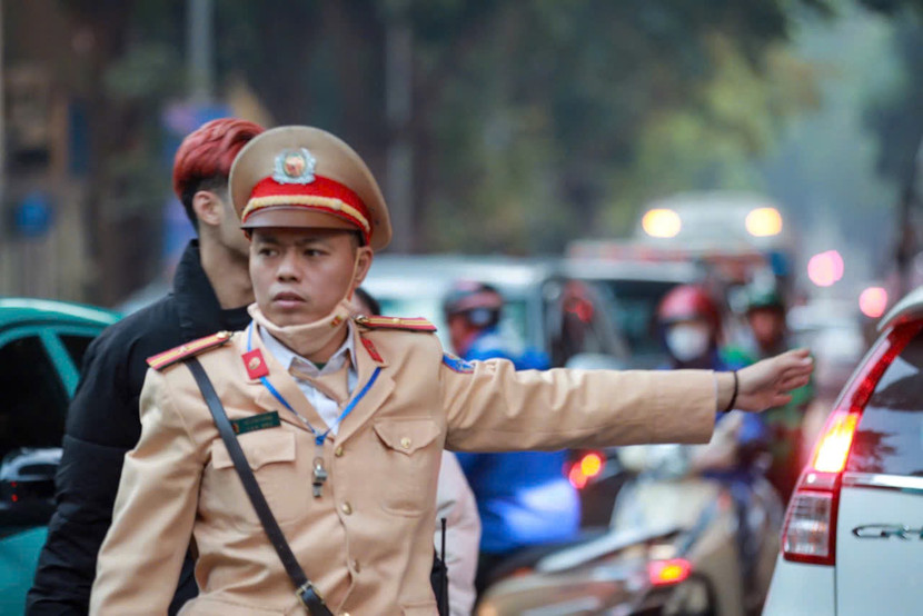 Cán bộ chiến sĩ nâng cao tinh thần trách nhiệm, không để xảy ra ùn tắc