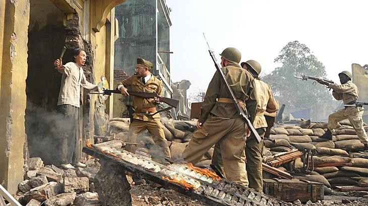 Một cảnh trong bộ phim "Đào, phở và piano"