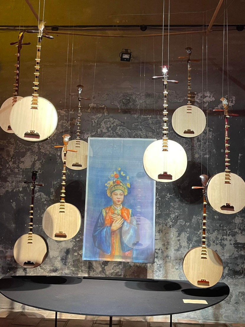 Đàn Nguyệt được trưng bày tại triển lãm “Đào Xá – giữ hồn thanh âm Việt” Đàn Nguyệt được trưng bày tại triển lãm “Đào Xá – giữ hồn thanh âm Việt”