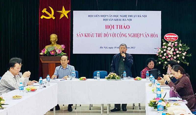 Quang cảnh buổi hội thảo diễn ra vào sáng ngày 19/4 tại Hà Nội Quang cảnh buổi hội thảo diễn ra vào sáng ngày 19/4 tại Hà Nội