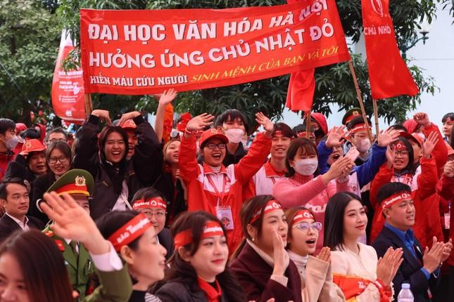 Không khí sôi nổi tại ngày hội hiến máu Chủ nhật Đỏ