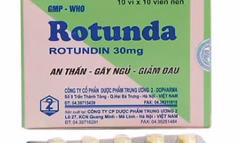 Sở Y tế Hà Nội yêu cầu thu hồi thuốc viên nén Rotunda Sở Y tế Hà Nội yêu cầu thu hồi thuốc viên nén Rotunda