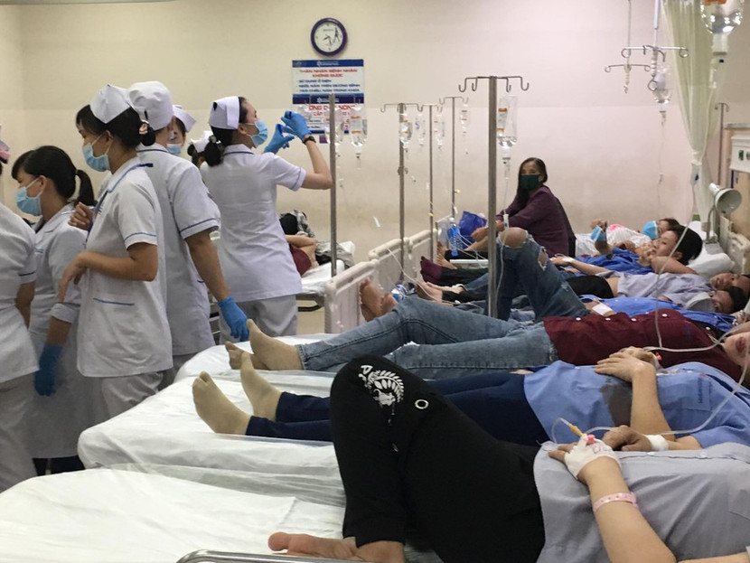 Gần đây xảy ra nhiều vụ ngộ độc tập thể ở bếp ăn các khu công nghiệp