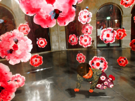 Tác phẩm sắp đặt “Những năm tháng ấy”