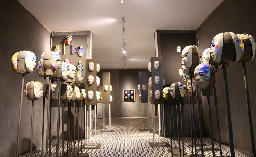 Không gian trưng bày “Mặt khác” tại 22 Hàng Buồm, Hà Nội