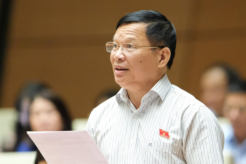 Đại biểu Trần Văn Tiến (Đoàn ĐBQH tỉnh Vĩnh Phúc)