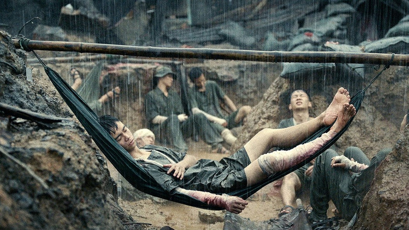 Một cảnh trong &quot;Mưa đỏ&quot;