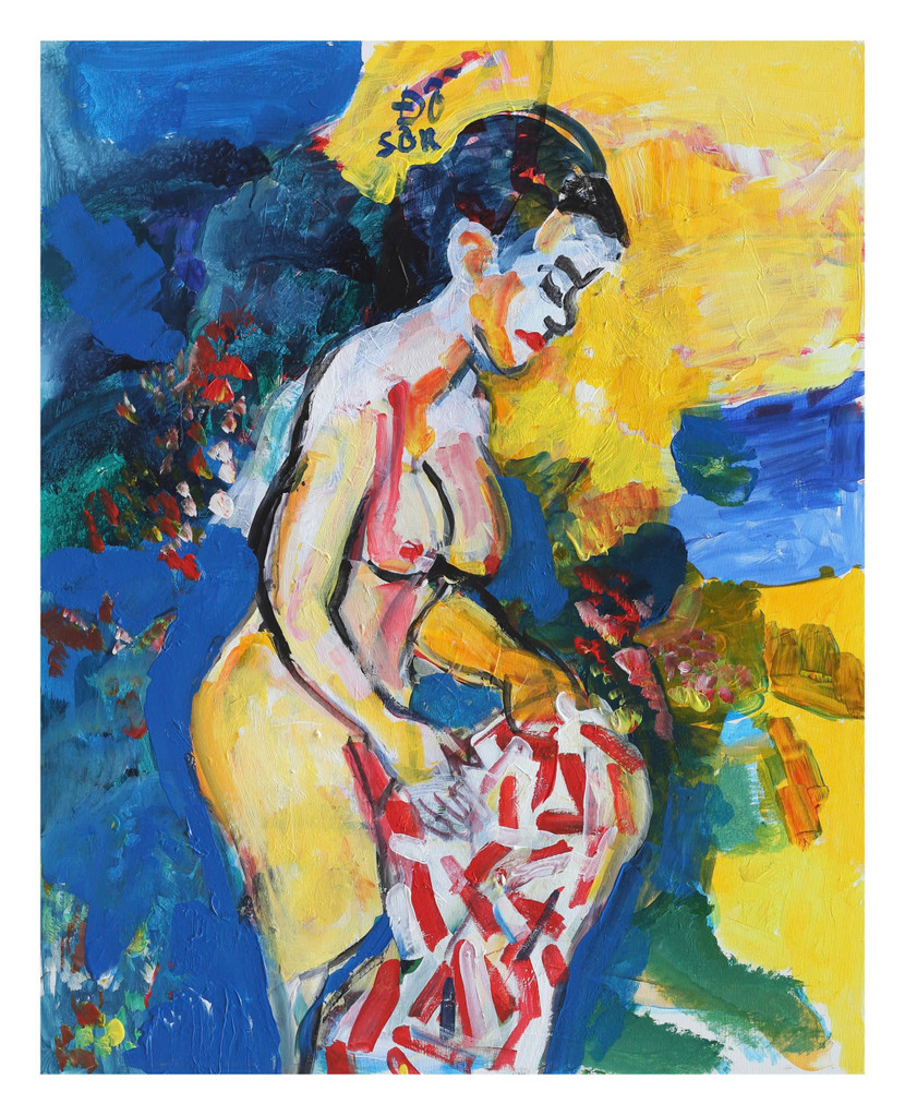 Tranh nude của họa sĩ Đỗ Sơn. Tranh nude của họa sĩ Đỗ Sơn.