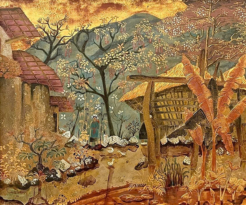 "Mùa xuân vùng cao", 1954, Hoàng Tích Chù