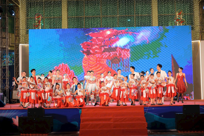 Chương trình biểu diễn nghệ thuật trong lễ khai mạc. Ảnh: BTC Chương trình biểu diễn nghệ thuật trong lễ khai mạc. Ảnh: BTC