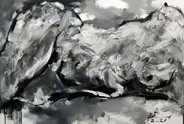 Tác phẩm của họa sĩ Doãn Hoàng Lâm