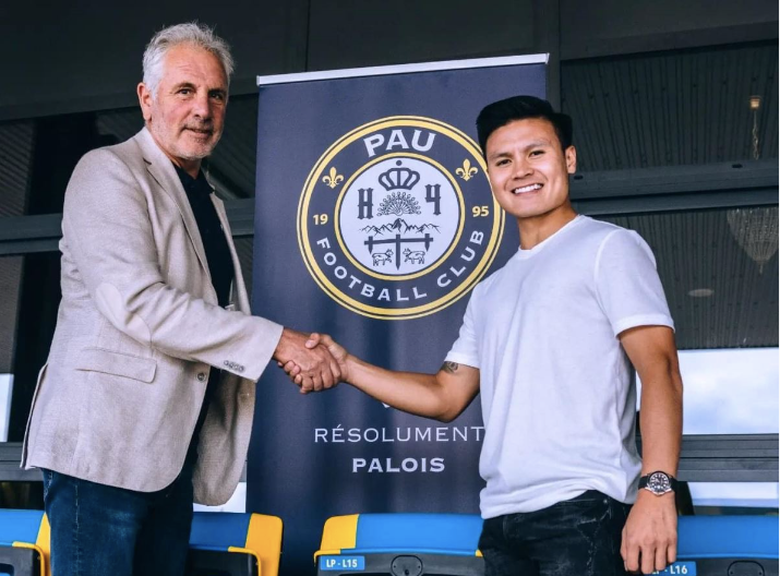 Chủ tịch Pau FC đánh giá cao sự nỗ lực và tiềm năng của Quang Hải