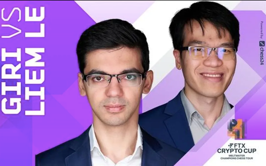 Lê Quang Liêm (phải) tiếp tục thể hiện phong độ ấn tượng tại giải FTX Crypto Cup 2022 Lê Quang Liêm (phải) tiếp tục thể hiện phong độ ấn tượng tại giải FTX Crypto Cup 2022