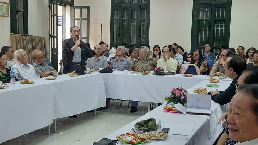 Buổi tọa đàm do Hội Sân khấu Hà Nội tổ chức vừa diễn ra sáng ngày 16-4 tại Hà Nội