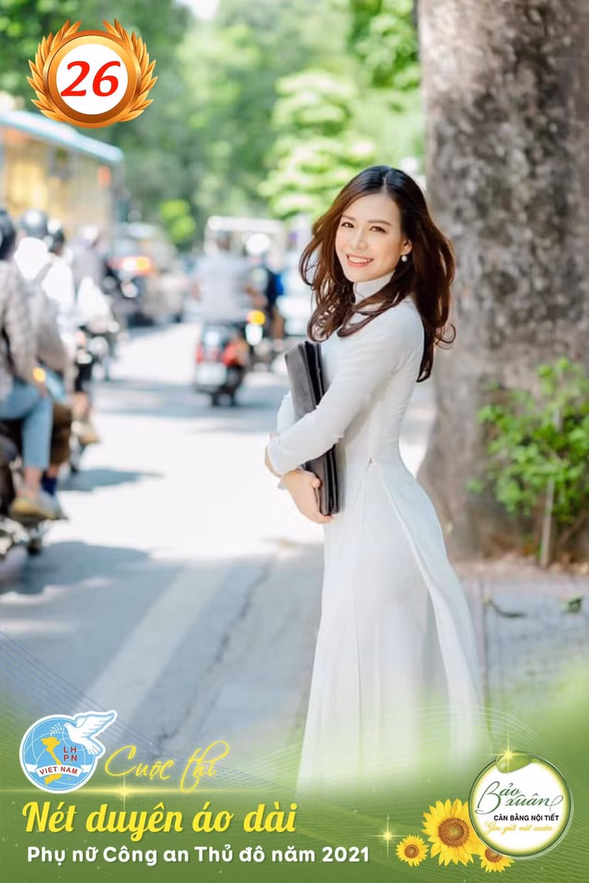 Bức ảnh đoạt giải Đặc biệt cuộc thi của chị Nguyễn Thị Thùy Trang, Công an Quận Cầu Giấy