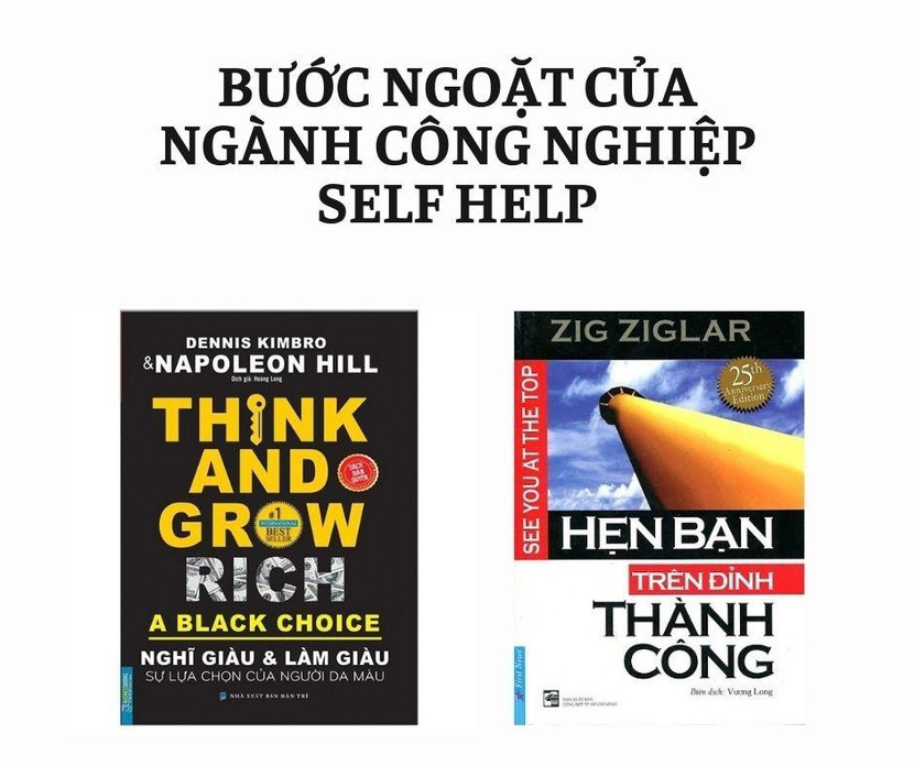 Hai cuốn sách kinh điển mở ra bước ngoặt lớn của ngành công nghiệp self help