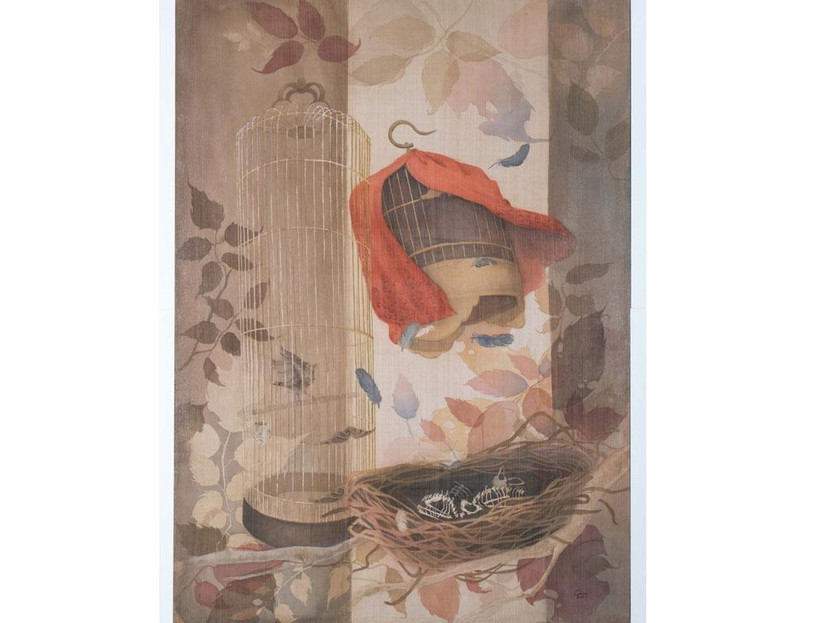 Một tác phẩm tại triển lãm