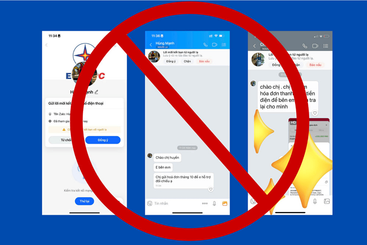 Người dân cần cảnh giác trước các cuộc gọi yêu cầu nộp tiền điện Người dân cần cảnh giác trước các cuộc gọi yêu cầu nộp tiền điện