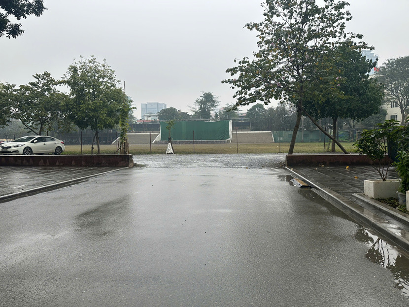 Hiện, nhiều điểm trông giữ xe trái phép đã được giải quyết