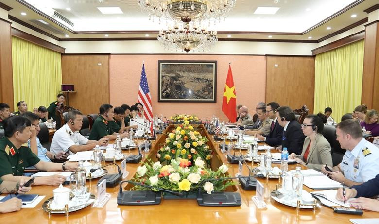 Quang cảnh Đối thoại Chính sách quốc phòng Việt Nam - Mỹ năm 2022