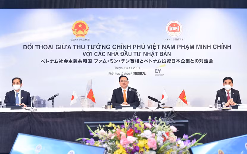 Thủ tướng Phạm Minh Chính bày tỏ mong muốn các doanh nghiệp Nhật tiếp tục quan tâm đầu tư vào những lĩnh vực định hướng ưu tiên của Việt Nam