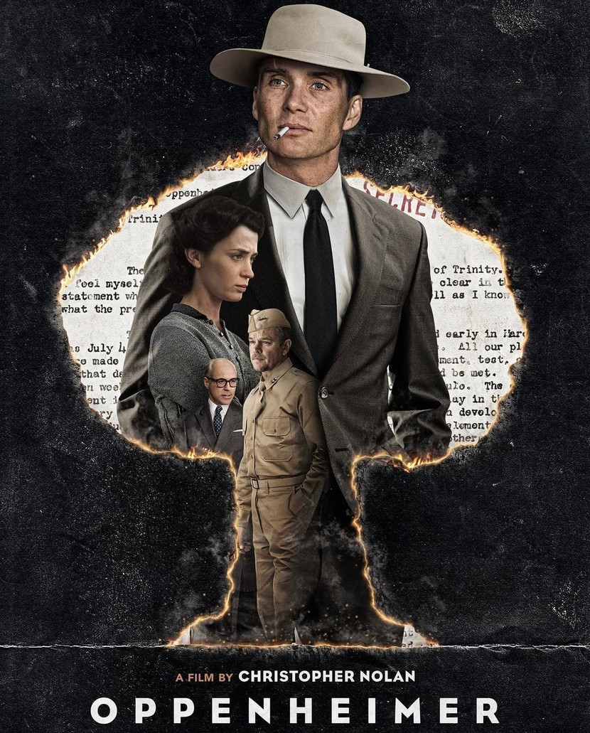 Diễn viên Cillian Murphy hóa thân xuất sắc vai nhà khoa học Oppenheimer trong phim cùng tên