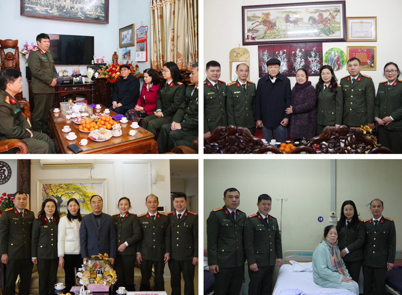 Cán bộ, chiến sỹ Phòng Kỹ thuật nghiệp vụ CATP Hà Nội thăm hỏi, tri ân các thế hệ lãnh đạo đơn vị Cán bộ, chiến sỹ Phòng Kỹ thuật nghiệp vụ CATP Hà Nội thăm hỏi, tri ân các thế hệ lãnh đạo đơn vị