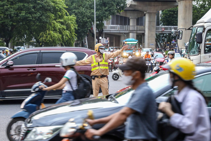 Công tác ứng trực được triển khai, lực lượng Cảnh sát giao thông sẵn sàng cho mọi tình huống