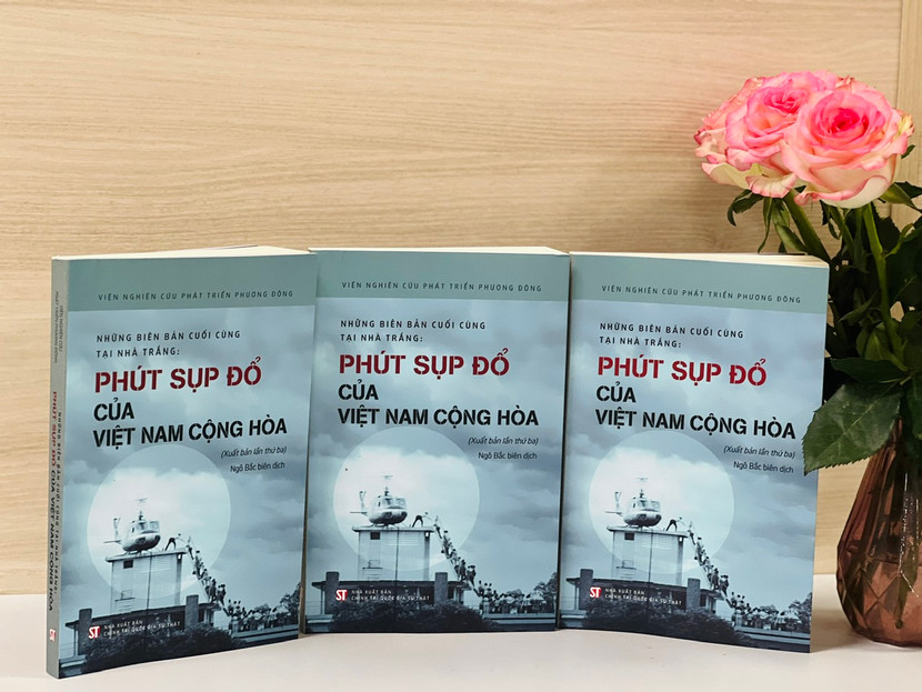 Cuốn sách "Những biên bản cuối cùng tại Nhà Trắng: Phút sụp đổ của Việt Nam Cộng hòa" Cuốn sách "Những biên bản cuối cùng tại Nhà Trắng: Phút sụp đổ của Việt Nam Cộng hòa"