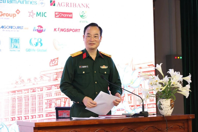 Đại tá Phạm Văn Tú, Giám đốc Trung tâm Phát thanh - Truyền hình Quân đội thông tin về chương trình Đại tá Phạm Văn Tú, Giám đốc Trung tâm Phát thanh - Truyền hình Quân đội thông tin về chương trình