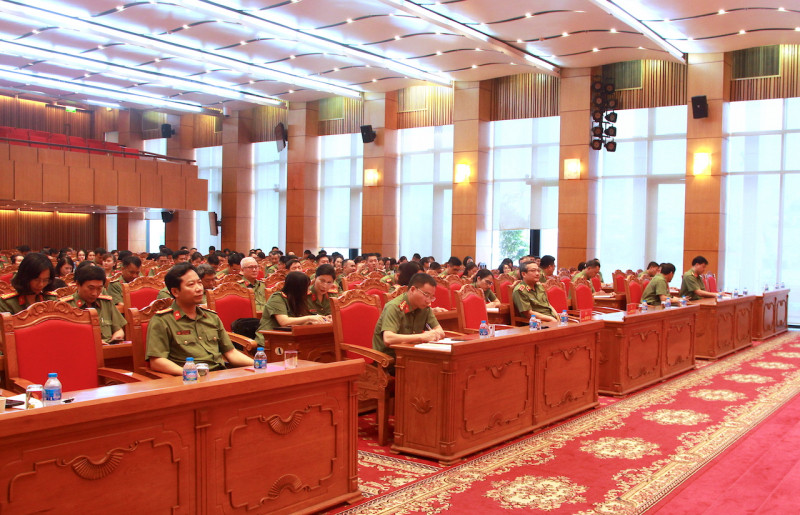 Quang cảnh buổi lễ.