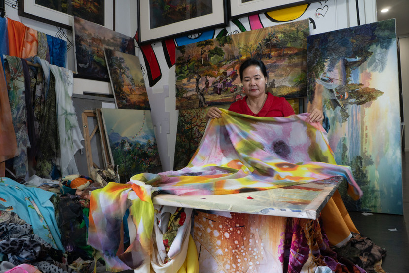 Nữ họa sĩ Thanh Thục