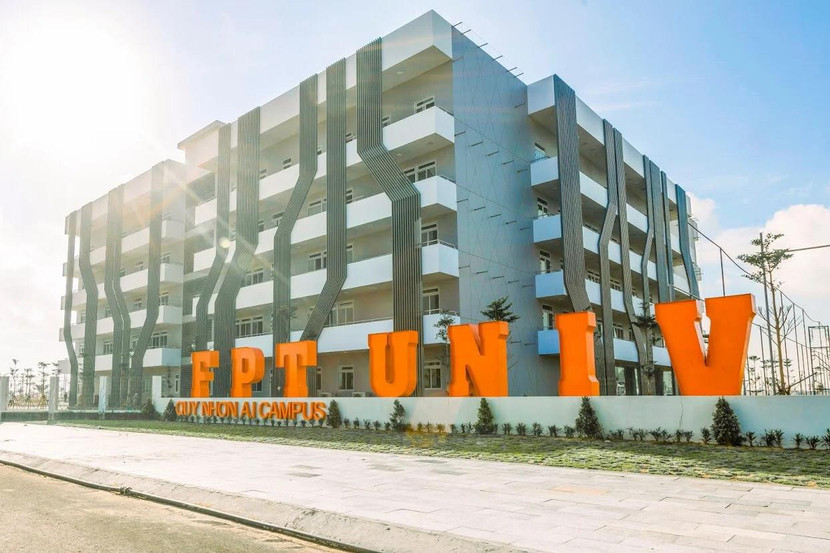 TP Quy Nhơn quy tụ các trường đại học lớn (Ảnh: Trường Đại học FPT Quy Nhơn)