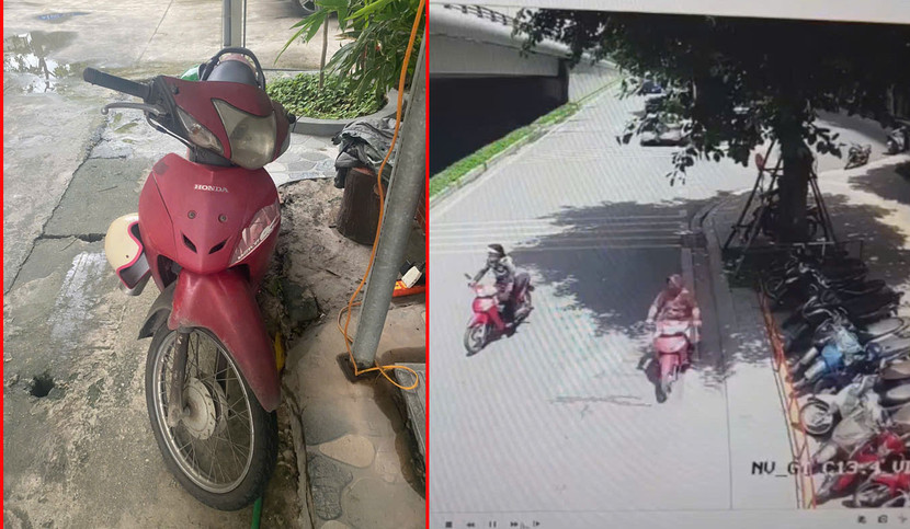 Chiếc xe máy trong vụ trộm hiện chưa xác định được chủ sở hữu Chiếc xe máy trong vụ trộm hiện chưa xác định được chủ sở hữu