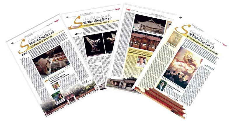 Tác phẩm “Số hóa để di sản hồi sinh và khơi dòng lịch sử” của nhóm tác giả An ninh Thủ đô đoạt giải A giải Báo chí về phát triển văn hóa và xây dựng người Hà Nội thanh lịch, văn minh lần thứ V - năm 2022 Tác phẩm “Số hóa để di sản hồi sinh và khơi dòng lịch sử” của nhóm tác giả An ninh Thủ đô đoạt giải A giải Báo chí về phát triển văn hóa và xây dựng người Hà Nội thanh lịch, văn minh lần thứ V - năm 2022