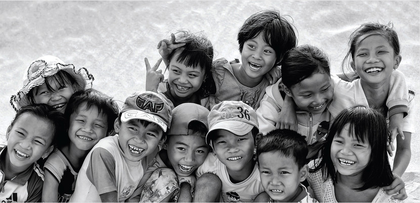 Những nụ cười ngây thơ, hồn nhiên của các em nhỏ ở Ninh Thuận Những nụ cười ngây thơ, hồn nhiên của các em nhỏ ở Ninh Thuận