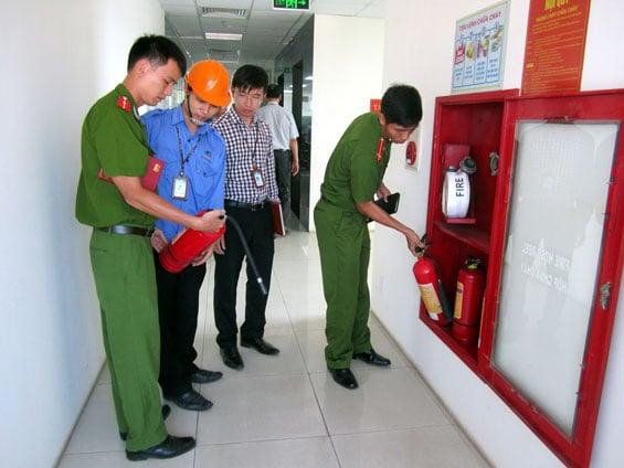 Kiểm tra an toàn phòng cháy chữa cháy Kiểm tra an toàn phòng cháy chữa cháy