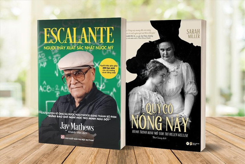 Bộ sách gồm hai cuốn được Tân Việt Books phát hành nhằm tri ân Ngày Nhà giáo Việt Nam 20/11