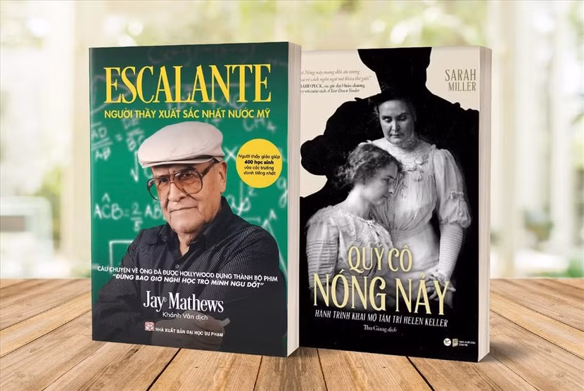 Bộ sách gồm hai cuốn được Tân Việt Books phát hành nhằm tri ân Ngày Nhà giáo Việt Nam 20/11 Bộ sách gồm hai cuốn được Tân Việt Books phát hành nhằm tri ân Ngày Nhà giáo Việt Nam 20/11