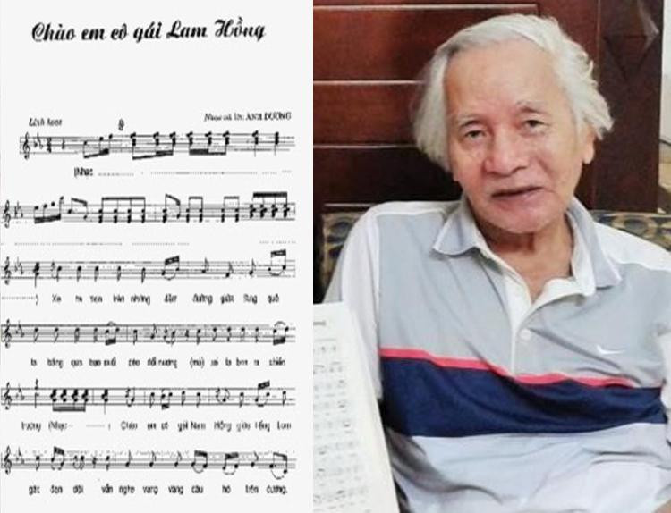 Nhạc sĩ Ánh Dương và ca khúc "Chào em cô gái Lam Hồng" Nhạc sĩ Ánh Dương và ca khúc "Chào em cô gái Lam Hồng"