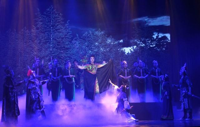 Vở "Truyền thuyết chàng Sa Mộc" của Sân khấu Đại Việt đoạt huy chương Vàng Liên hoan Vở "Truyền thuyết chàng Sa Mộc" của Sân khấu Đại Việt đoạt huy chương Vàng Liên hoan