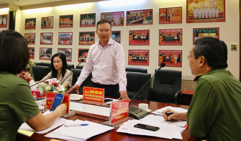 Phó cục trưởng Cục TDTT Nguyễn Hồng Minh khẳng định Cục sẽ hỗ trợ tối đa Bộ Công an trong công tác chuyên môn của giải đấu