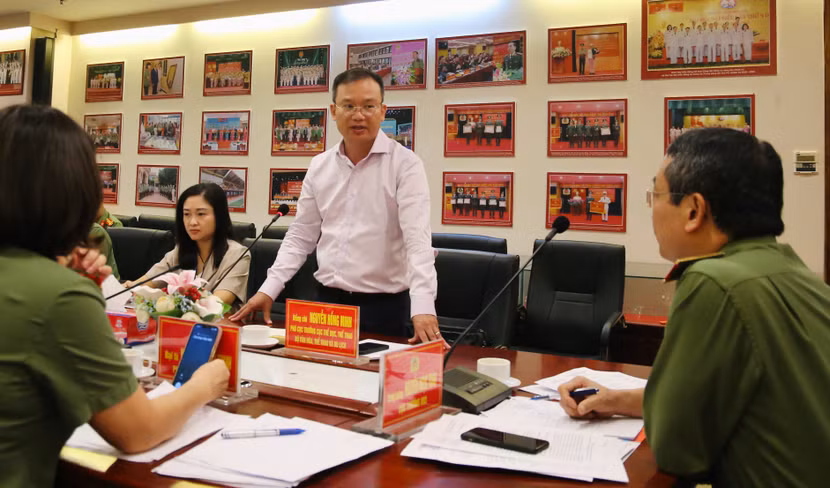 Phó cục trưởng Cục TDTT Nguyễn Hồng Minh khẳng định Cục sẽ hỗ trợ tối đa Bộ Công an trong công tác chuyên môn của giải đấu