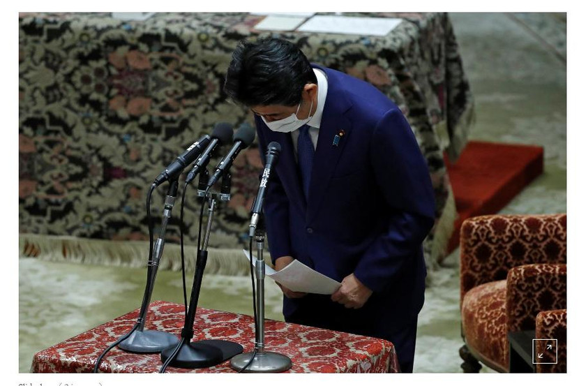 Cựu Thủ tướng Abe Shinzo tại Quốc hội Nhật Bản ngày 25-12-2020 Cựu Thủ tướng Abe Shinzo tại Quốc hội Nhật Bản ngày 25-12-2020