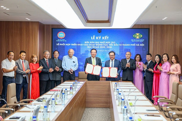 Lãnh đạo Sở Tài chính và VAFIE ký kết hợp tác tăng cường và nâng cao hiệu quả thu hút đầu tư nước ngoài