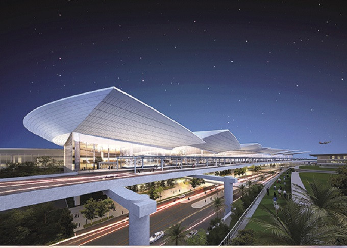 Một góc phối cảnh sân bay Long Thành Một góc phối cảnh sân bay Long Thành