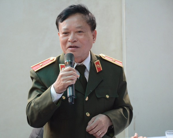 Thiếu tướng, nhà văn Nguyễn Hồng Thái - nguyên Viện trưởng Viện Lịch sử Công an